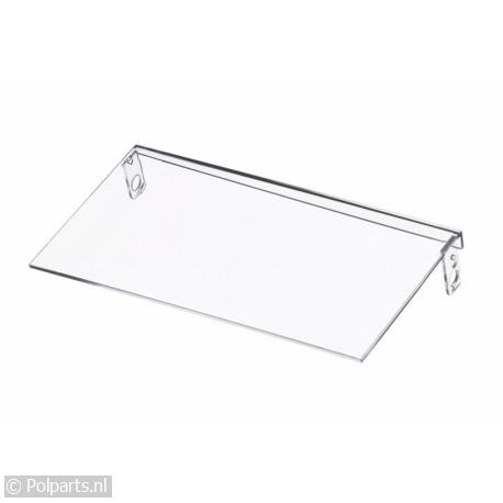 Klep van botervak transparant - Bosch/Siemens - 40545850 - 8713411135064 - 40545850001 - 00498930 - 4.05.45.85-0 - 498930