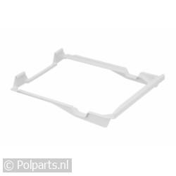 Houder van schaal kunststof wit