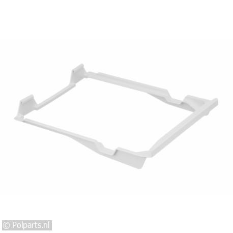 Houder van schaal kunststof wit - Bosch/Siemens - 40545920 - 8713411135125 - 40545920001 - 00447512 - 4.05.45.92-0 - 447512