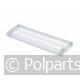 Frontpaneel transparant 430x150mm - Bosch/Siemens - 40545940 - 8713411135156 - 40545940001 - 00448339 - 4.05.45.94-0 - 448339