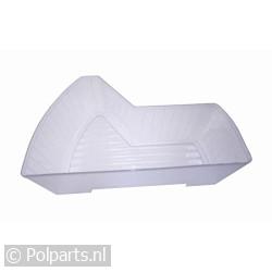 Groentelade transparant met greep