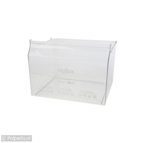 Vrieslade transparant - Bosch/Siemens - 40546230 - 40546230001 - 00740844 - 4.05.46.23-0 - 11016179 - 8713411204173