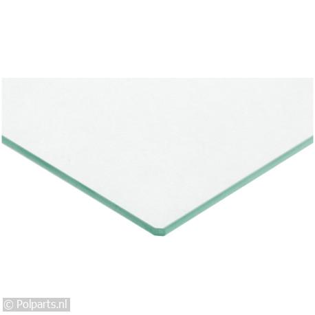Glasplaat 470 x 265 x 4mm - Candy/Hoover - 40844010 - 8713411135941 - 40844010001 - 91617019 - 4.08.44.01-0