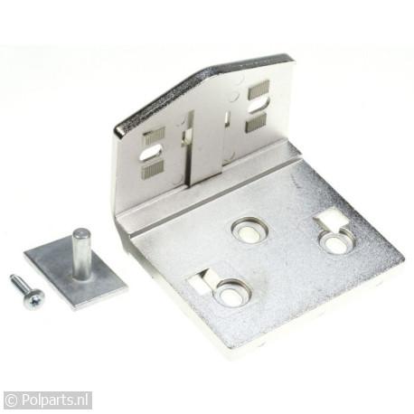 Scharnierdeel met pen -boven- - Liebherr - 42331070 - 42331070001 - 9590343 - 4.23.31.07-0 - 8713411188978