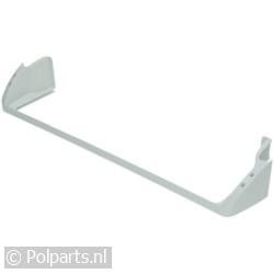 Strip van flessenrek wit