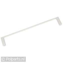 Strip van glasplaat voorzijde wit
