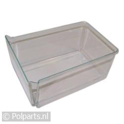 Groentelade transparant 370x245x165mm