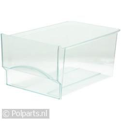 Groentelade transparant 375x250x185mm