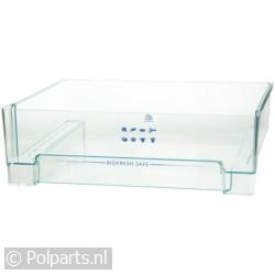 Groentelade transparant -boven-