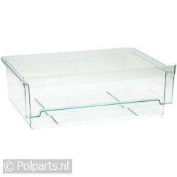 Groentelade transparant -boven-