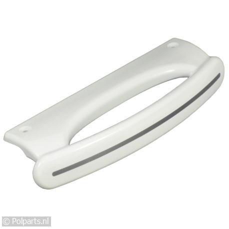 Deurgreep van deur wit - Bauknecht/Whirlpool - 481246268876 - 481246268953 - 42729280 - 8713411138706 - 42729280001 - 4.27.29.28-0