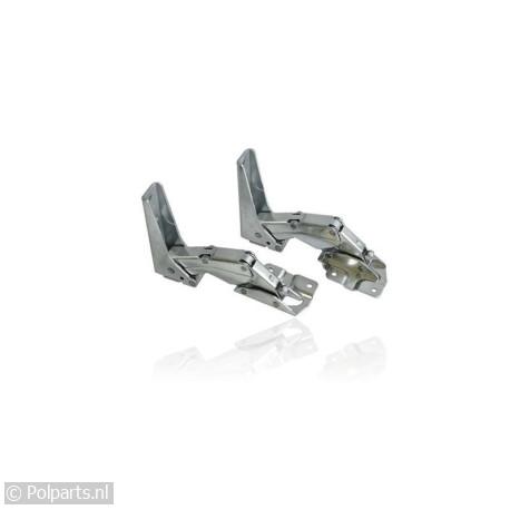 Scharnier Set - Bauknecht/Whirlpool - 481231018672 - C00636783 - 42731120 - 8713411138942 - 42731120001 - 4.27.31.12-0