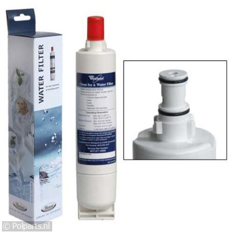 Waterfilter amerikaanse koelkast - Bauknecht/Whirlpool - 481281729632 - 42741062 - 8713411139253 - 42741062001 - 484000008726 - 8015250038934 - 4.27.41.06-2