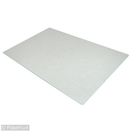 Glasplaat 473 x 305mm plexiglas - Bauknecht/Whirlpool - 42744040 - 8713411139437 - 42744040001 - 481946678161 - 4.27.44.04-0