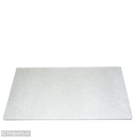 Glasplaat 468 x 295mm - Bauknecht/Whirlpool - 42744090 - 8713411139451 - 42744090001 - 481245088125 - 4.27.44.09-0