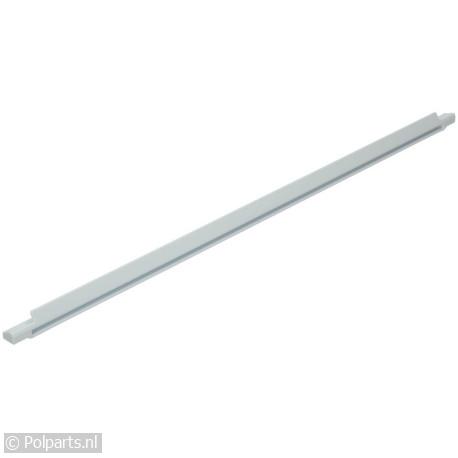 Strip van glasplaat -achterzijde- wit - Bauknecht/Whirlpool - 42744330 - 8713411139659 - 42744330001 - 481010495387 - 4.27.44.33-0