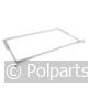 Glasplaat compleet met randen - Bauknecht/Whirlpool - 42744540 - 42744540001 - 481010643010 - 4.27.44.54-0 - 8713411189722