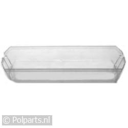 Flessenrek in deur groen transparant