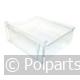 Groentebak transparant 410x350x125mm - Bauknecht/Whirlpool - 42746030 - 8713411140358 - 42746030001 - 480132101021 - 4.27.46.03-0