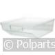 Groentelade links -transparant 330x225x100mm - Bauknecht/Whirlpool - 42746250 - 8713411140556 - 42746250001 - 481010470958 - 4.27.46.25-0