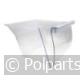 Groentelade transparant - Bauknecht/Whirlpool - 42746620 - 8713411140914 - 42746620001 - 481241828365 - 4.27.46.62-0