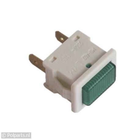 Lampje controle -groen- - Bauknecht/Whirlpool - 42779020 - 5021879163141 - 42779020001 - 481913448298 - 4.27.79.02-0