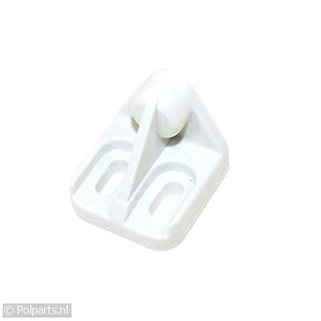 Scharnier klein wit kunststof - Smeg - 43931010 - 8713411142918 - 43931010001 - 931330393 - 4.39.31.01-0 - 3838783104410
