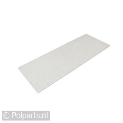 Glasplaat 525 x 204mm