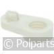 Kunststof clip voor bevestiging scharnier - AEG/Electrolux/Zanussi - 44231100 - 8713411143823 - 44231100001 - 2230205011 - 4.42.31.10-0