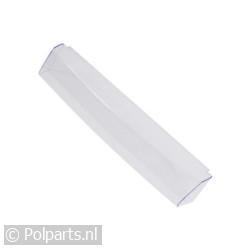 Klep van botervak transparant