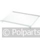 Glasplaat met strip 428x380mm - LG - 46344010 - 8713411144851 - 46344010001 - AHT73595701 - 4.63.44.01-0