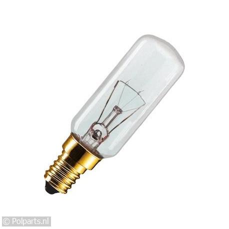 Gloeilamp 230V 40W E14 voor wasemkap - AEG/Electrolux/Zanussi - 50779190 - 043168298964 - 50779190001 - 9029791929 - 4316829896 - 8014025060507 - 8014025018829 - 004316829896 - 5.07.79.19-0 - 0043168298964