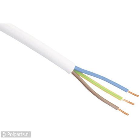 Snoer VMVL 3x1.50 rond wit - Universeel - 51503090 - 8711332066702 - 51503090001 - 0126988 - 5.15.03.09-0