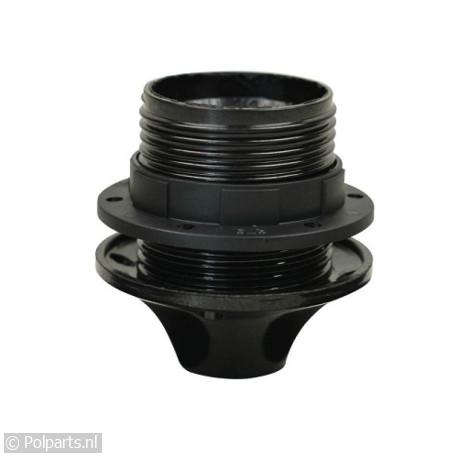 Lamphouder E27 60W zwart - Universeel - 51511430 - 8713411145063 - 51511430001 - 0032017 - 5.15.11.43-0 - 8711332012808