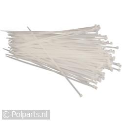 Bundelbandjes 100x2,5 mm wit