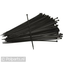 Bundelbandjes 100x2,5 mm zwart