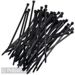 Bundelbandjes 150x3.6 mm zwart