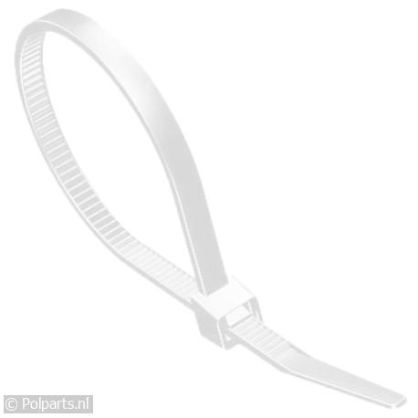 Bundelbandjes 140x3,6 mm transparant/wit - Universeel - 51520161 - 8717729113479 - 51520161001 - 006661 - 8717729117965 - 8713284000964 - 5.15.20.16-1