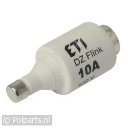 Zekering 10A 500V snel rood -5 Stuks-