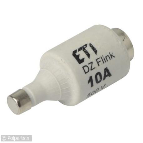Zekering 10A 500V snel rood -5 Stuks- - Q-Link - 51523522 - 8711332102639 - 51523522001 - 5420102 - 8711332159480 - 5421102 - 5.15.23.52-2 - 8711332260643
