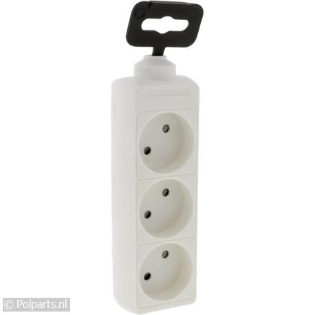 Tafelcontactdoos 3 voudig - ETM - 51529272 - 8711332115592 - 51529272001 - 5520200 - 5.15.29.27-2