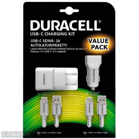 Oplader Micro-USB - Duracell - 51940020 - 8713411182464 - 51940020001 - DRBUN001NL - 5055190177297 - 505519017297 - 5.19.40.02-0