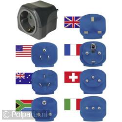 ReisstekkerSet 7 voudig