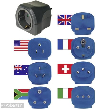 ReisstekkerSet 7 voudig - Brennenstuhl - 53903010 - 4007123117192 - 53903010001 - 1508160 - 4007123610235 - 5.39.03.01-0