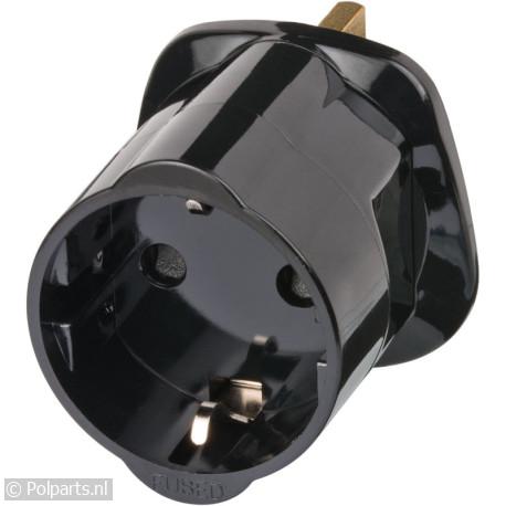 Verloopstekker NL - UK - Brennenstuhl - 53903050 - 4007123601011 - 53903050001 - 1508533 - 4007123189717 - 4007123651597 - 5.39.03.05-0