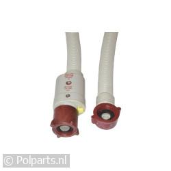 Slang toevoer met waterslot