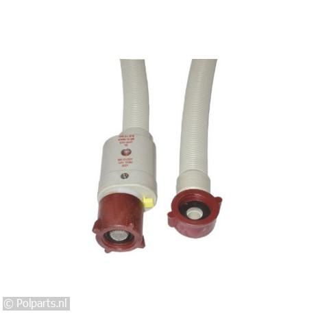 Slang toevoer met waterslot - Wpro - 54040056 - 8015250004502 - 54040056001 - 481253028781 - 8015250580662 - 484000008793 - 5.40.40.05-6