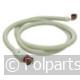 Slang toevoer 2,5 meter met waterslot - AEG/Electrolux/Zanussi - 9029793412 - 54040170 - 6327487785294 - 54040170001 - 7321422785294 - 5.40.40.17-0