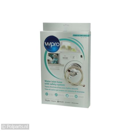 Slang toevoer met waterslot - Wpro - 54040906 - 8015250000108 - 54040906001 - 484000008795 - 8015250580686 - 481953028926 - 5.40.40.90-6 - C00862492 - 8053190521413