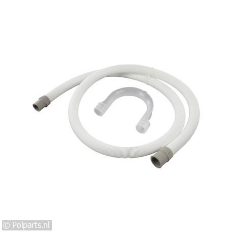 Slang afvoer 2,5 meter compleet - AEG/Electrolux/Zanussi - 54055607 - 50255049004 - 54055607001 - 9029793370 - 7321429554824 - 7321422784730 - 5.40.55.60-7